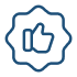 → Zufriedene Kunden Icon